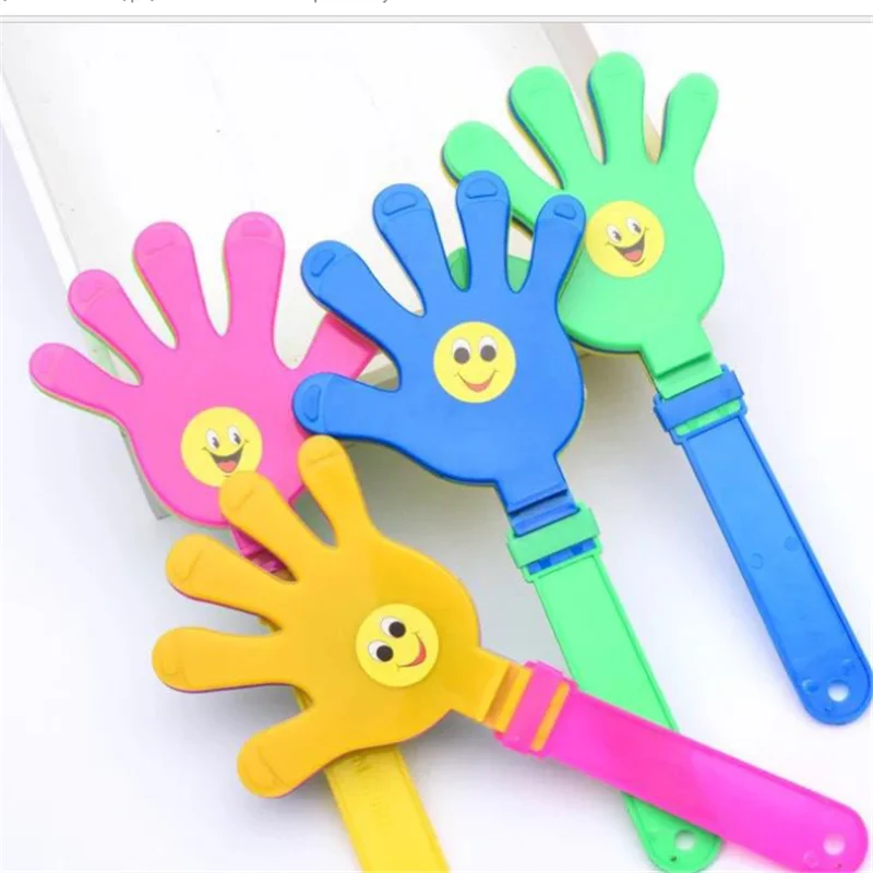 
Hand clap smiling face stick clap hand color clap bar concert KTV cheer props 