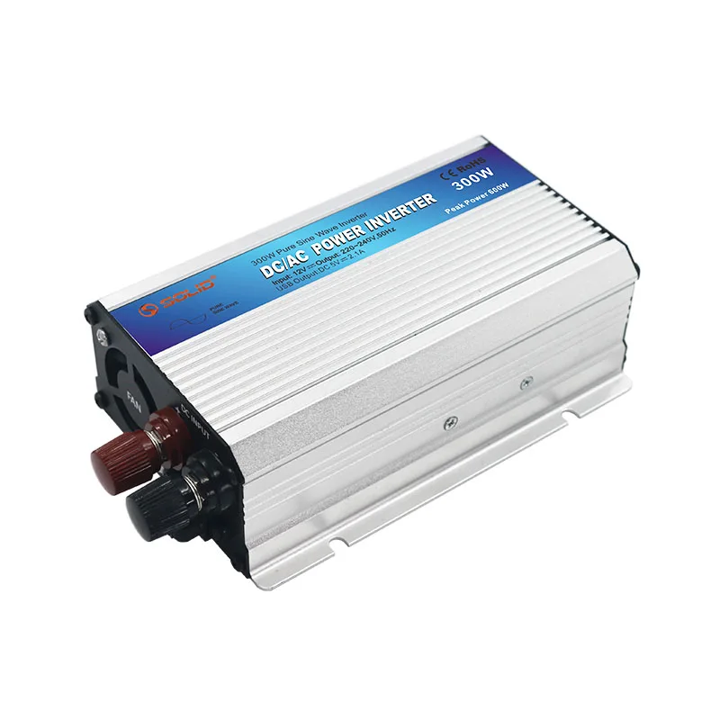 Fast Shipping Power Inverter 300W DC 12V 24V To AC 110V 220V 230V 300VA Pure Sine Wave Power Inverter 300 Watt For Car