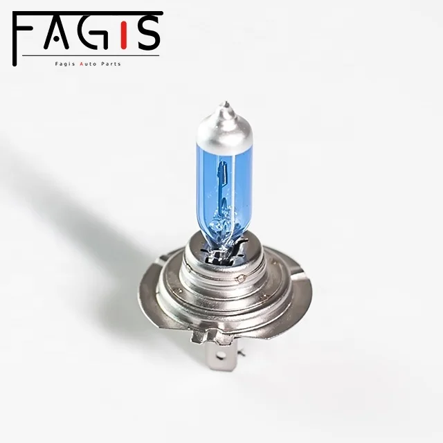 Fagis car halogen bulb h7 bulbs 12v 55w super white long lifespan