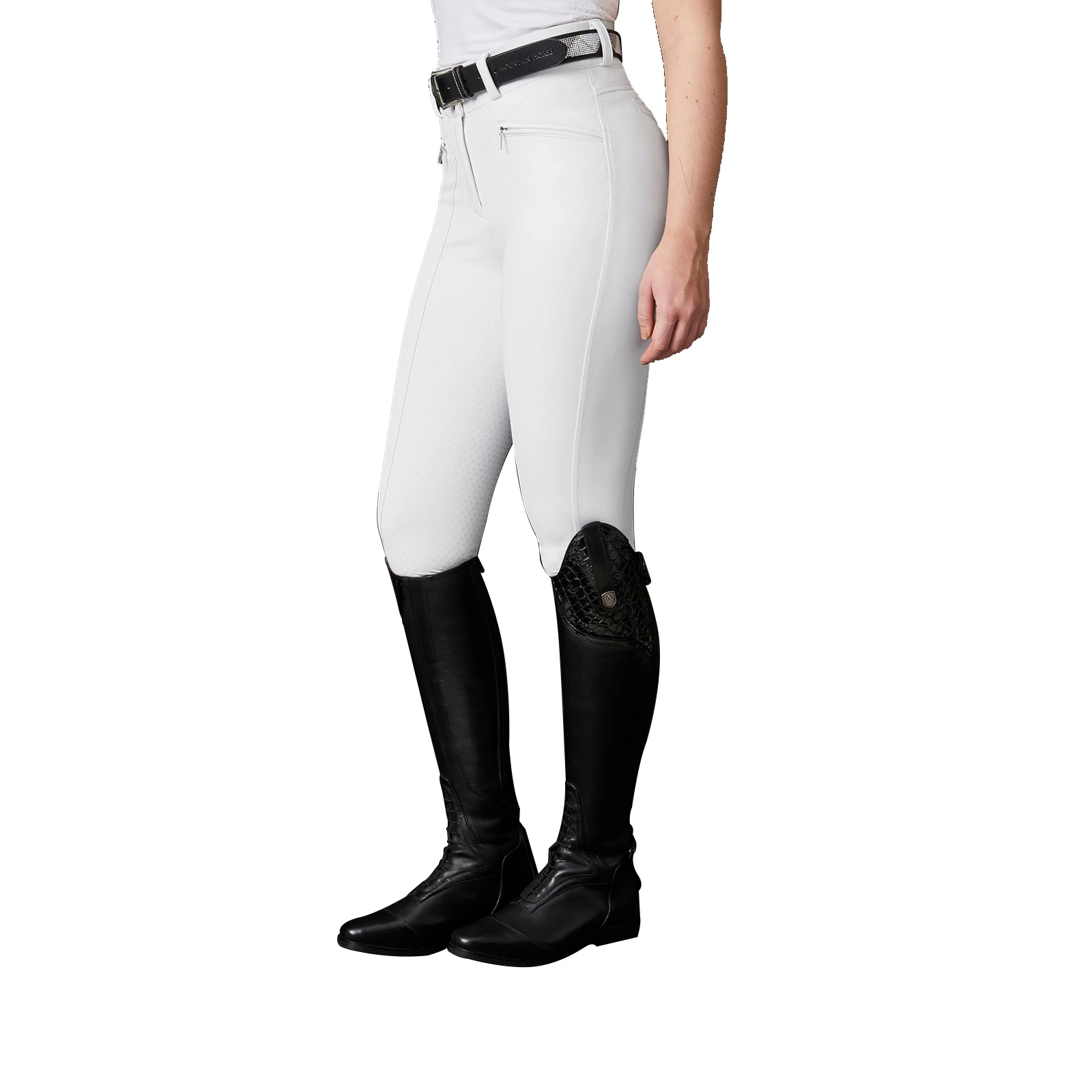 2022 High Waist Full Seat Horse Riding with Pockets Custom Horseback Equestrian Riding Pants