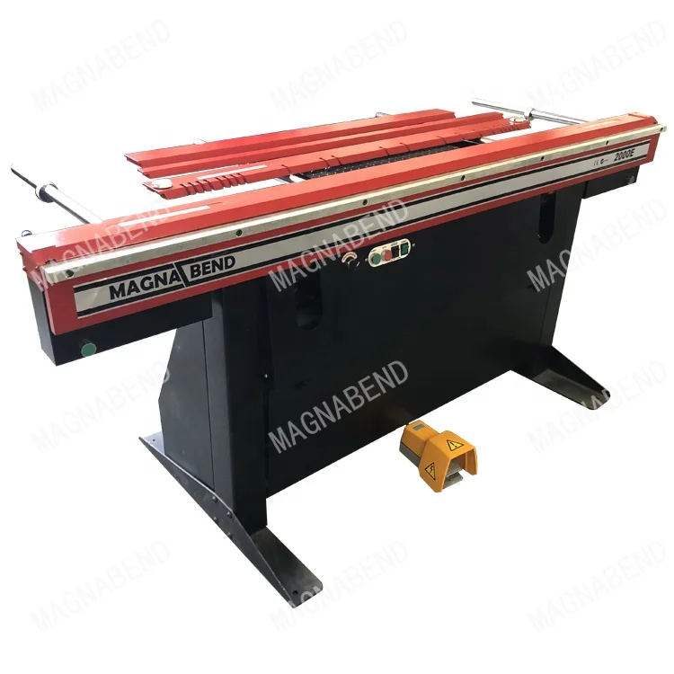 Pneumatic Electromagnetic Manual Sheet Metal Bending Machine with CE Magnabend 2000E