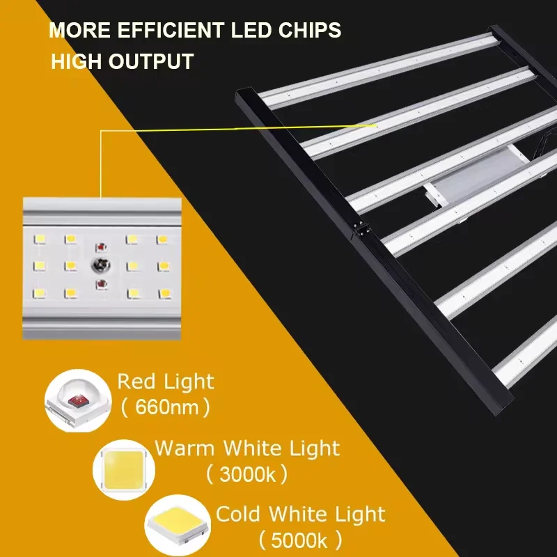 Samsung lm301h evo lm281b Светодиодная лента полного спектра lm301 бар 640 Вт лампа для выращивания в помещении