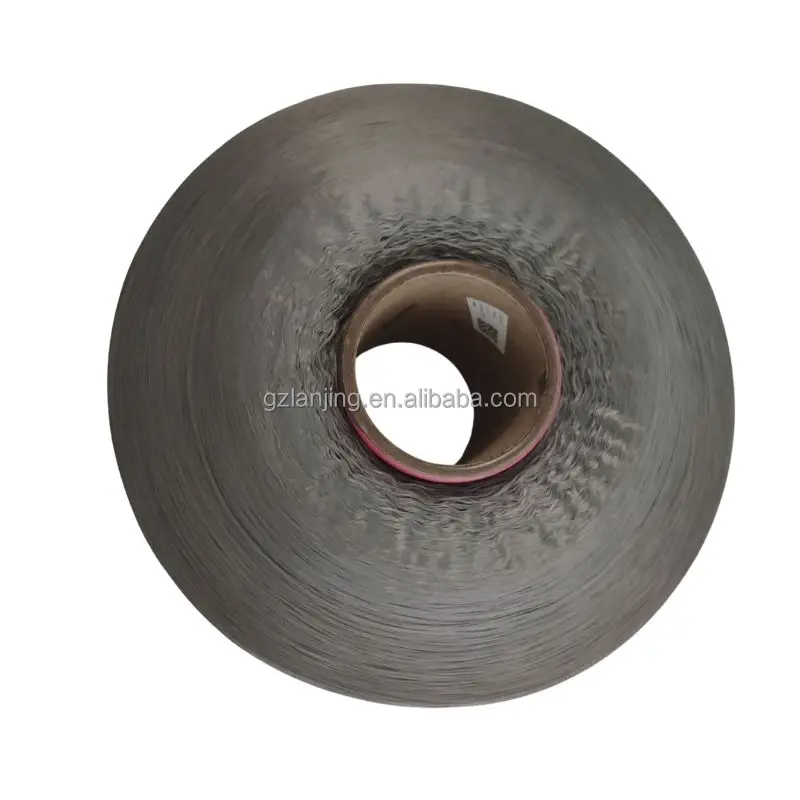 A8--- Red Anti-Fungal 100% Polypropylene PP Yarn Intermingled Style for Shoelaces