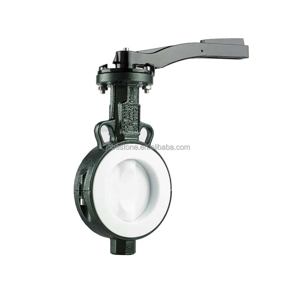 Stainless Steel Wafer Butterfly Valve with PTFE seat