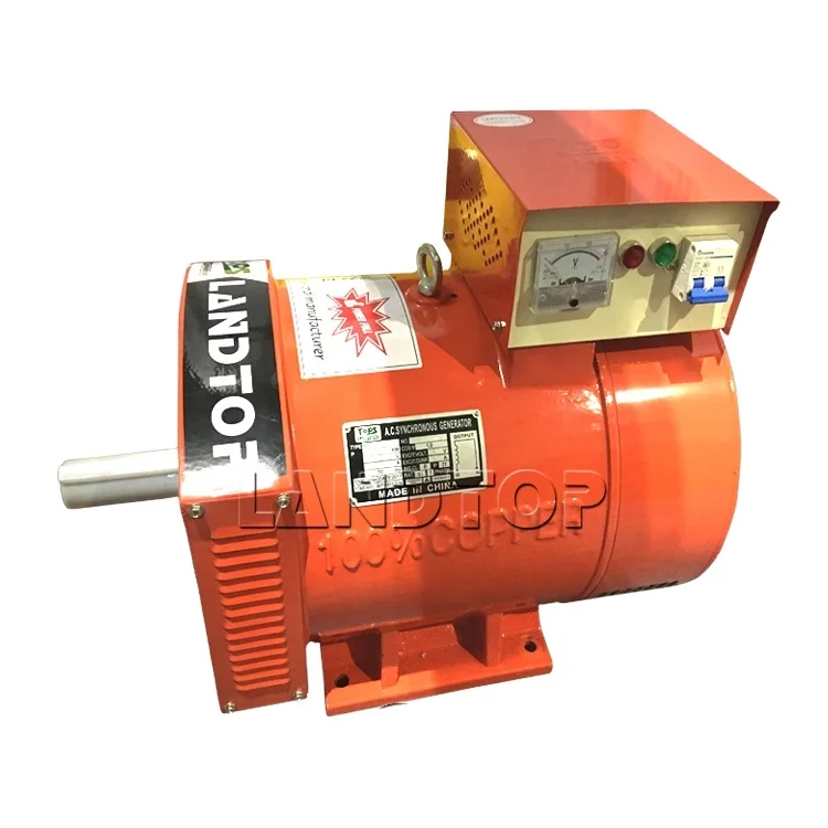 LANDTOP ST/STC Series AC Brush Alternator Generator 3kw 10kw 20kw 30kw 40kw 50kw 220v Dynamo Single/Three Phase