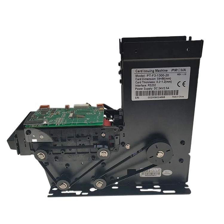Auto card selling machine with the fulfillment of IC&RF card reading, dispensing and collection function