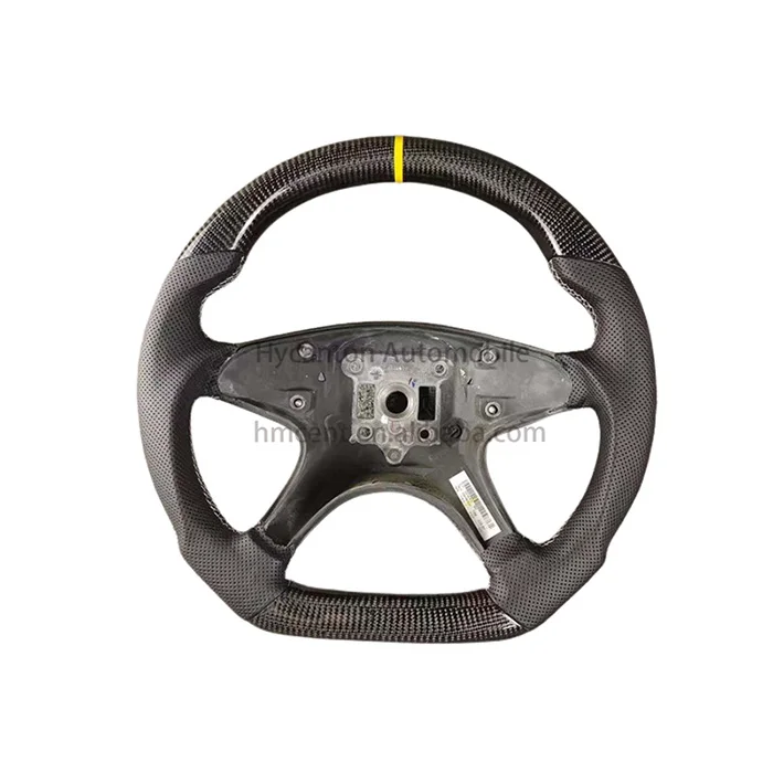 Superior quality Advanced carbon fiber Leather For Mercedes Benz C class C 180 car Steering Wheel