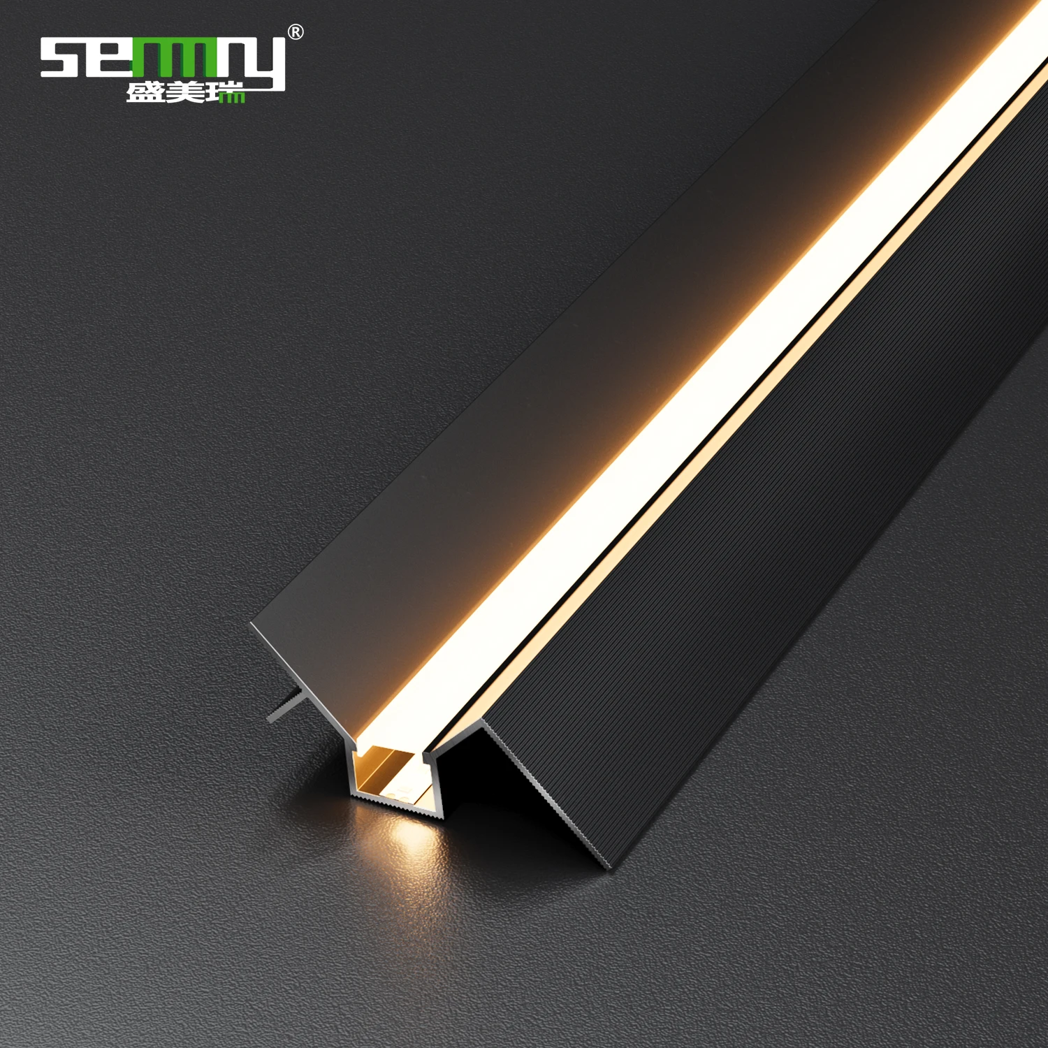 Hot selling Interior Wall Ceiling Cornice molding Led Bar Strip Light Skirting Baseboard