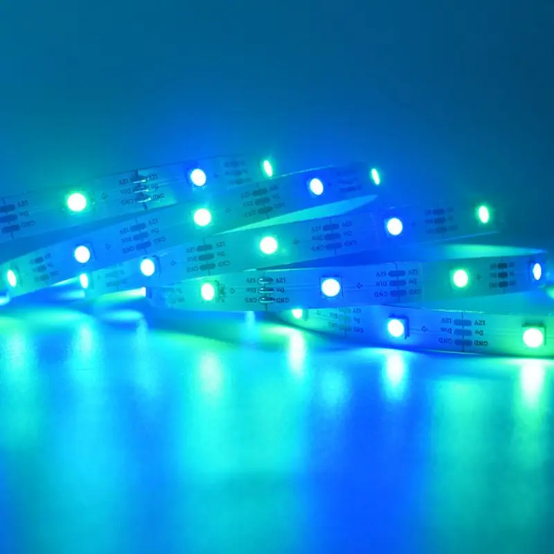 BRIGHT Individually Addressable Led Strip 12V SPI Dream Color LED Strip RGB RGBW LED tape
