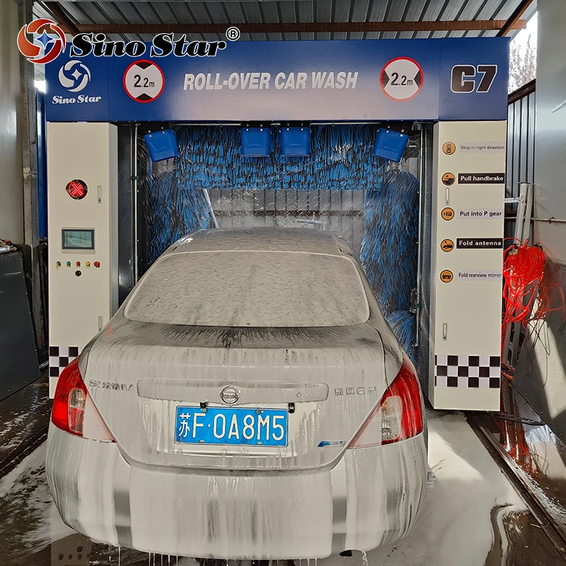 Китайско звезда автоматической щетки rolloer оборудование для мойки машин/lavado automatico де autos с 2-летней гарантией C7