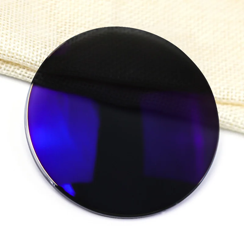 Lentes de resina GIS alta calidad 1 56 con pelicula antiluz azul