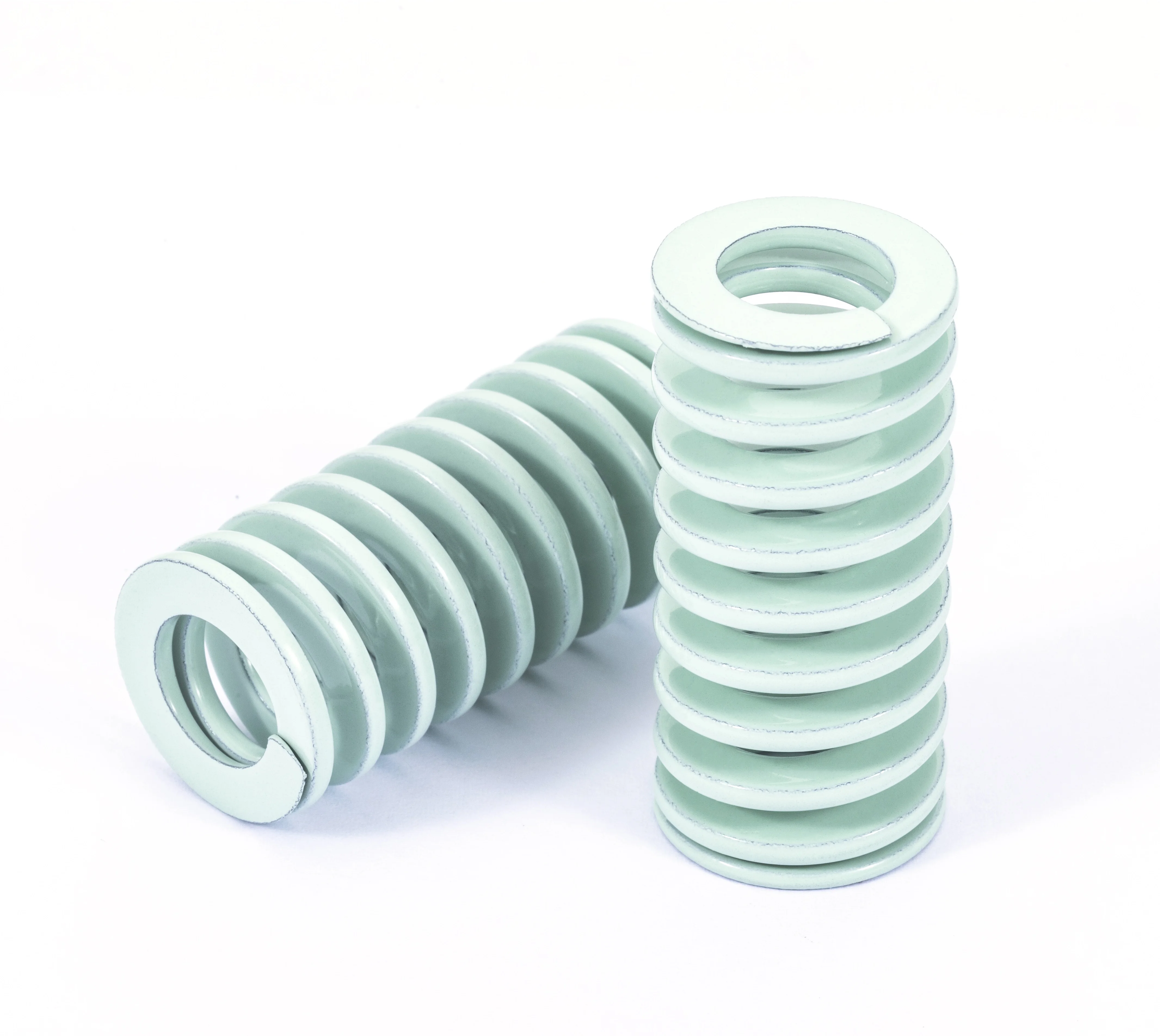 DIE spring ISO 10243 extra light load duty light green mould spring