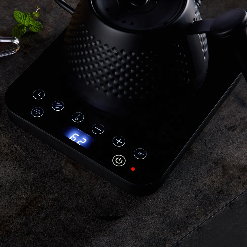 
2020 New pour over coffee Electric Variable Temperatures kettle and dripper Elegant coffee tea gift set 