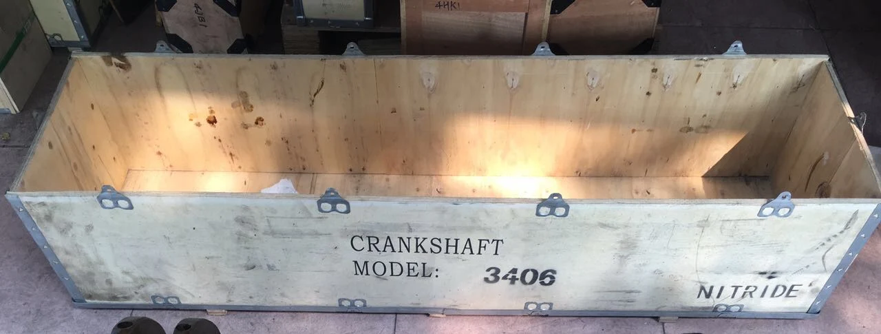 E200B/E320C forged steel crankshaft S6K, 34320-00010/34320-100011