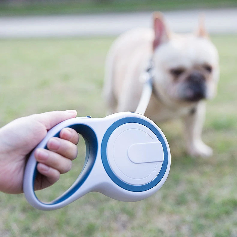 SENNIU Durable nylon pet retractable dog leash Heavy Duty Retractable Dog Leash with Anti-Slip Handle