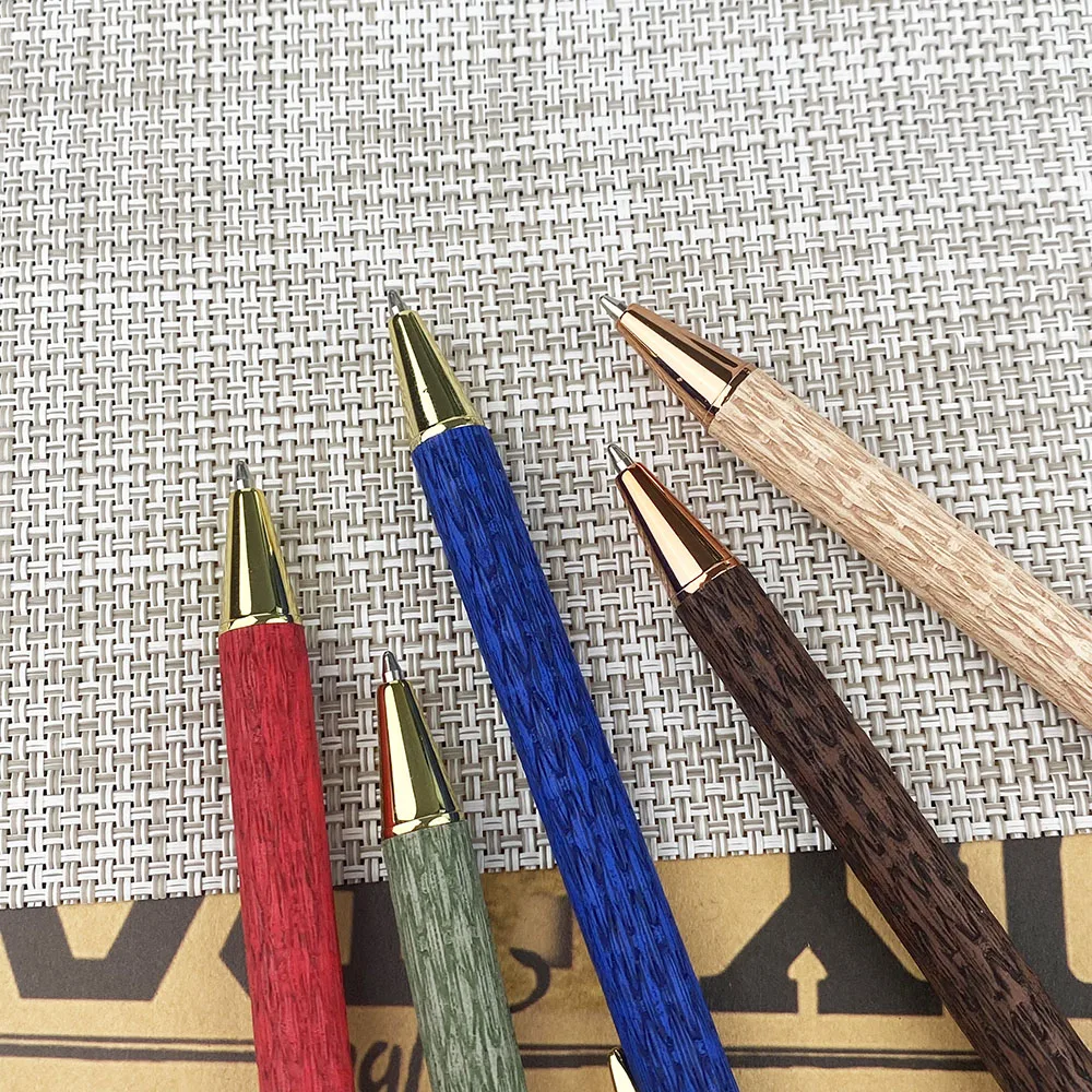 YF Fine-Point DIY Metal pen holder wrapped leather material fine metal Pen Metal Tool for Crafting Designing