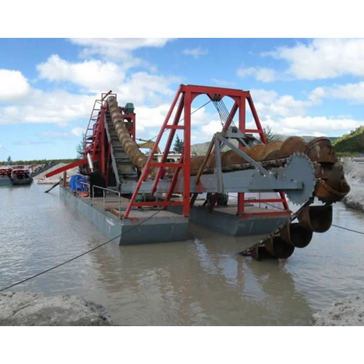 Professional Design Landder Dredge Dredging/digging/excavating/panning/mining Gold Dredging Boat