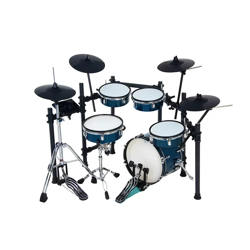 Adult Professional Manufacturers Of Electronic Drum Sets Electric Drum Set Beginners Five Drums Four Cymbals