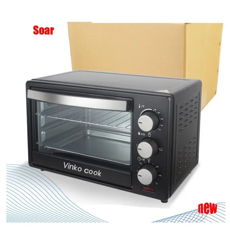 NEW 20L 1360W Mechanical Timer Control Portable Mini Electric Toaster