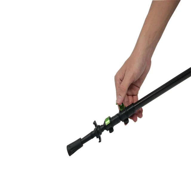 Custom Logo light weight XATP 3k carbon adjustable walking hiking pole carbon fiber extension pole