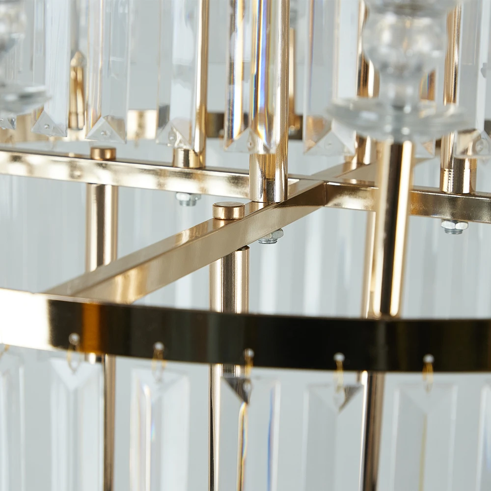 Acrylic Candelabra Candle Holders Stands Wedding Table Centerpieces Road Lead Party Decoration