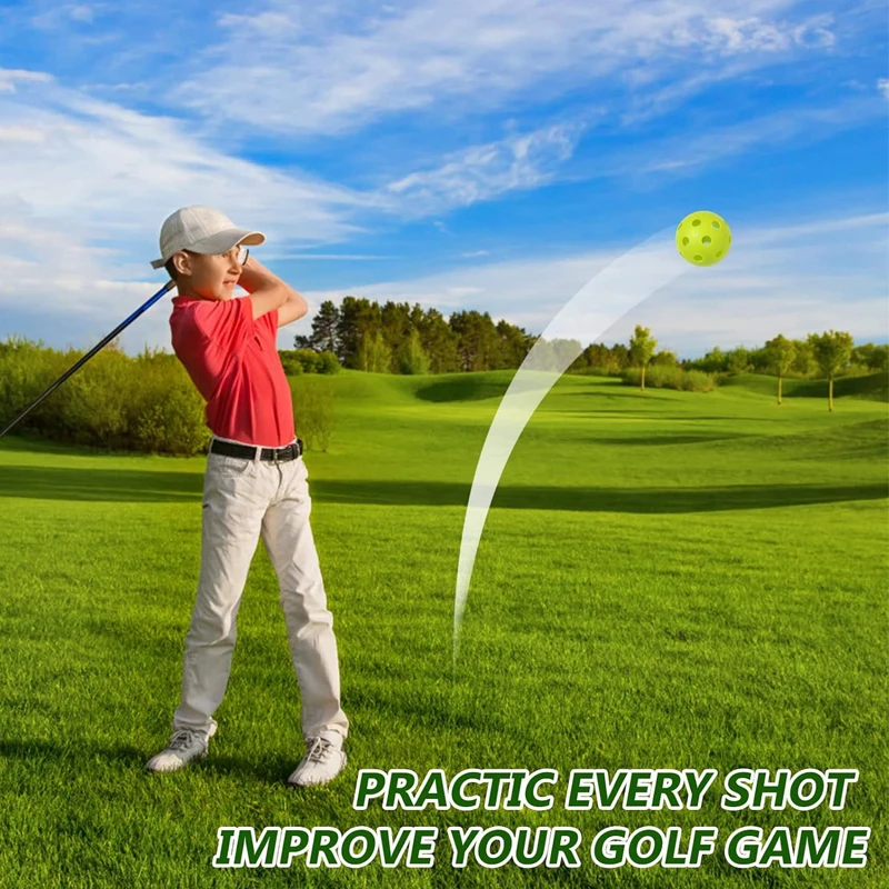 Soft Golf Balls 42mm Soft Training Golf Balls for Swing Practice Golf Balls at Home Use