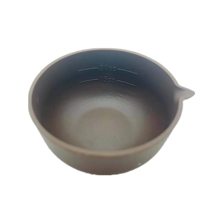 China Supplier Customized Logo Small Microwave Safe Food Grade Folding Graduated Silicone Sauce Cup