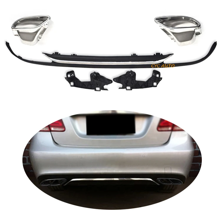 Классическая версия E300 look E class W212 диффузор для Mercedes Benz E class 2013 2014 2015