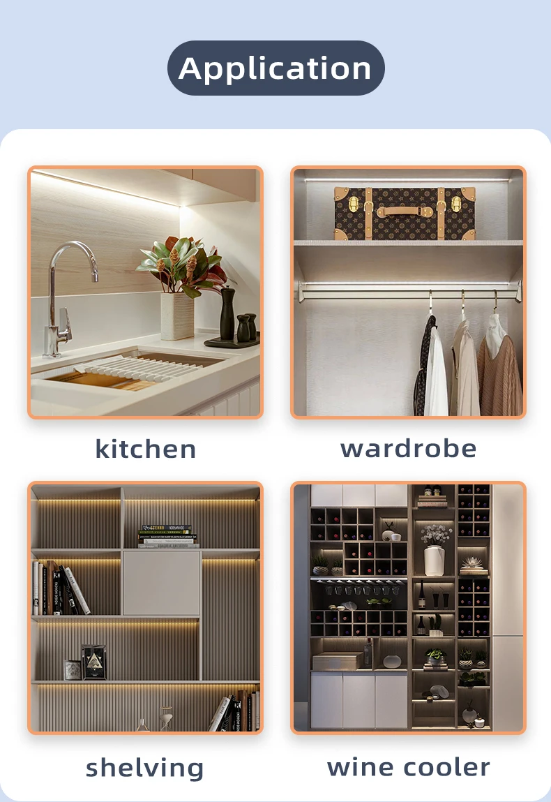 FICLUX 12V/24VDC 8A Touch Motion Sensor Module CE Rohs Small PCB Motion Sensor for LED Cabinet Light