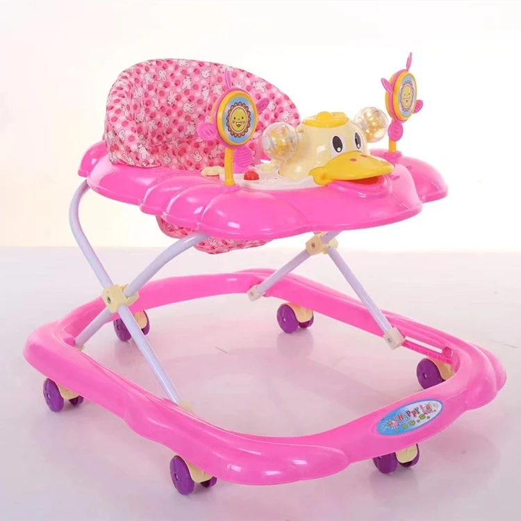 Baby oem service training roller walker for baby with flashing light