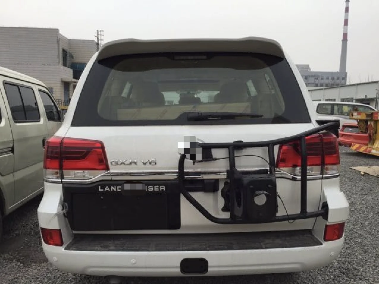 JD AUTO Rear Wing ABS rear Spoiler for Land Cruiser lc200 fj200 2016 2020