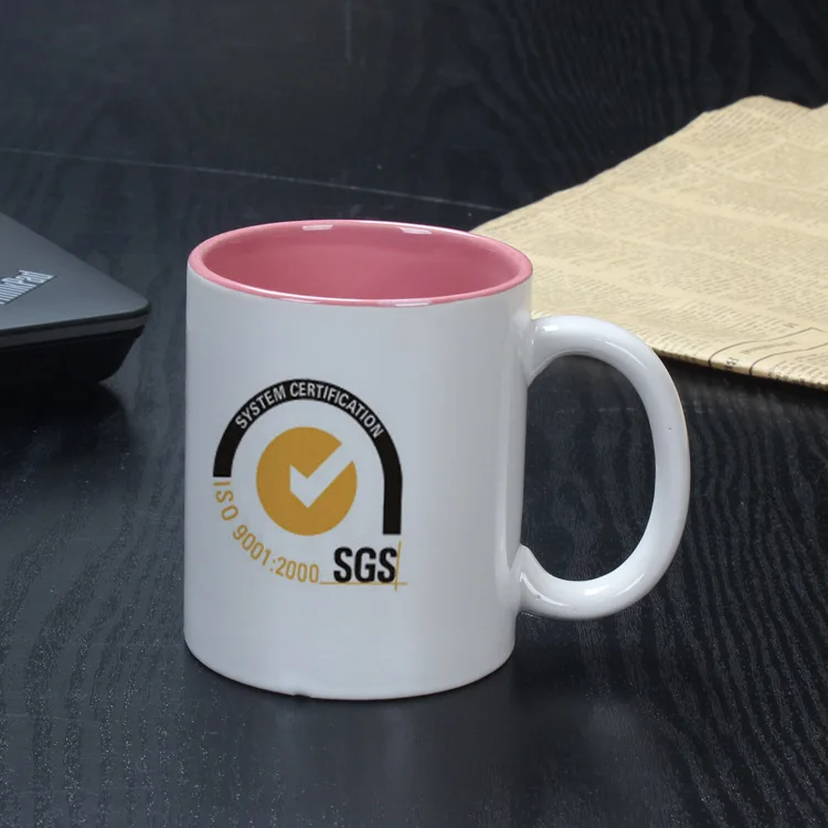 wholesale promotional gifts beautiful design colored 11 12 oz custom logo sublimation coffee ceramic mugs