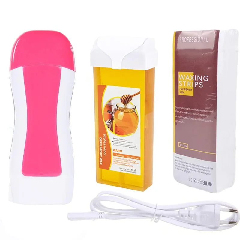 Горячая Распродажа 2021, дешевый профессиональный электрический восковой нагреватель, набор для удаления волос воском, наборы нагревателей для воска, машинки