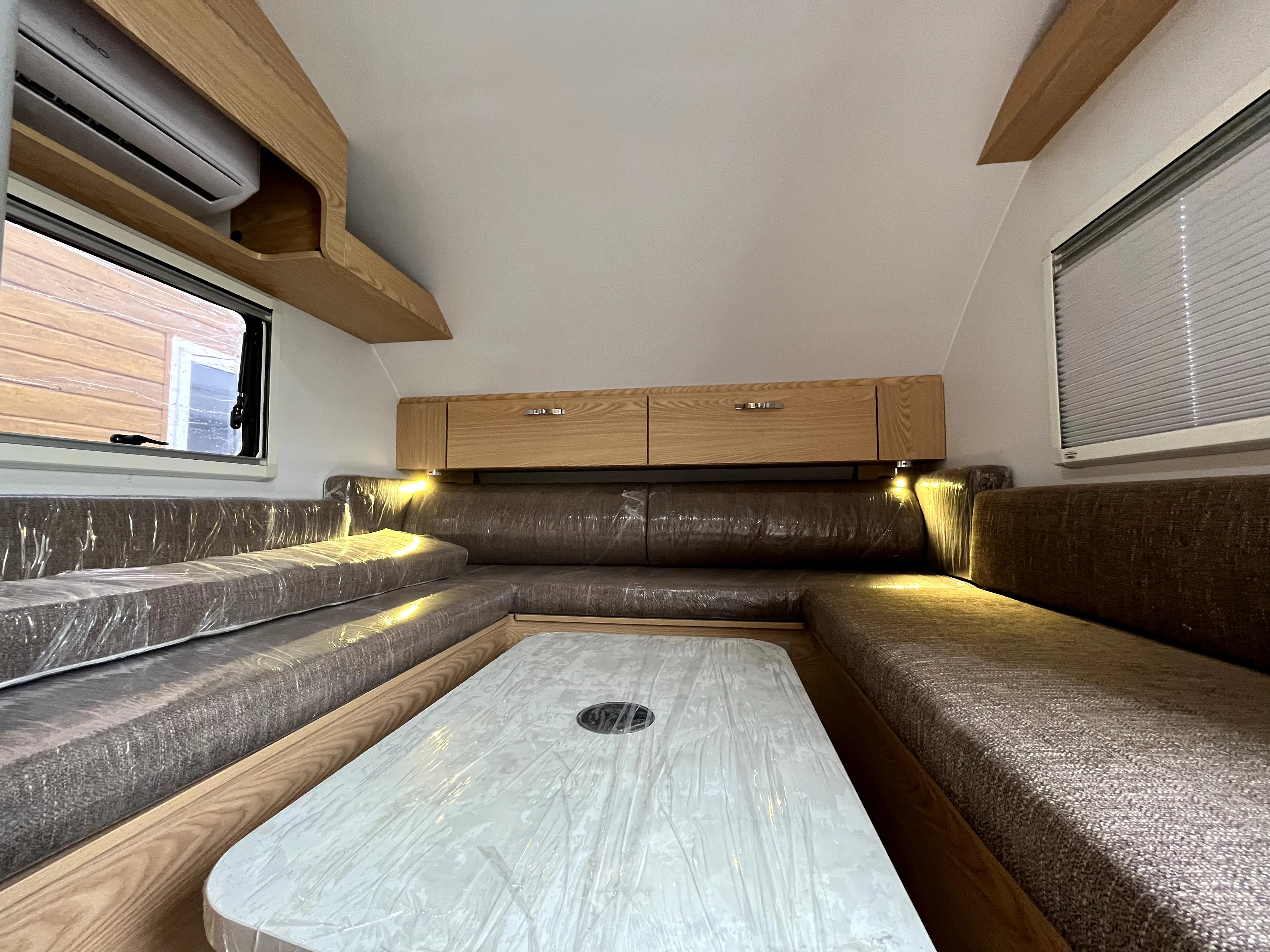 Travel Trailer Fully Equipped Mobile Camper Rv Camping Small Rvs Mini Caravan Affordable Teardrop Trailer Motorhome