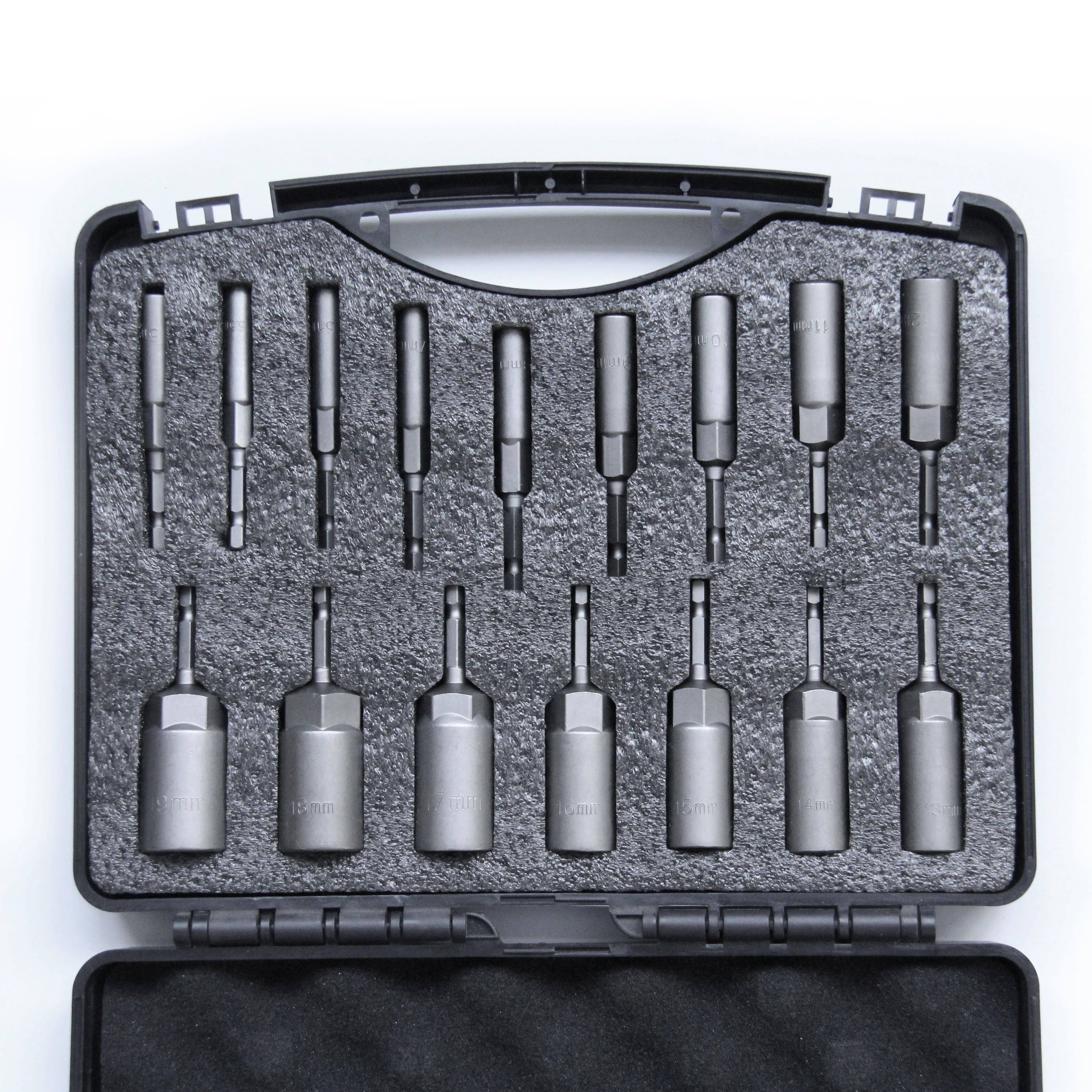 Extra Deep Nut Driver Set Screwdriver Hollow Socket bit