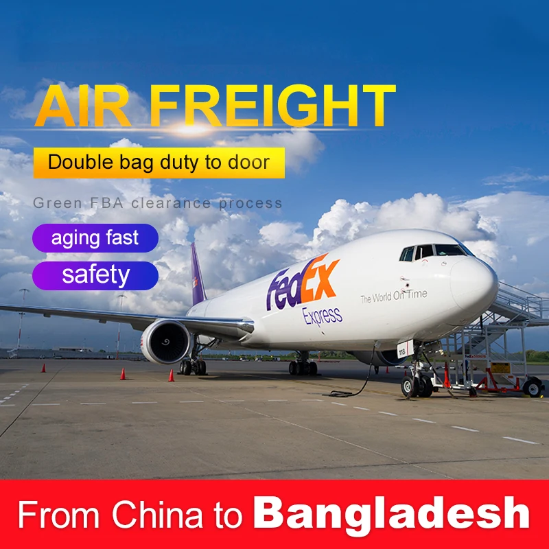 Top 10 China Logistics Service ddp ddu air freight shipping agent china to bangladesh shenzhen freight forwarder