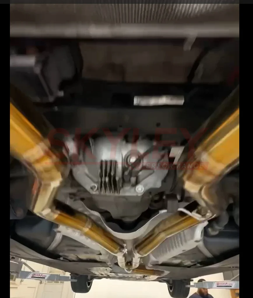 Трубка выхлопной трубы задняя высокопроизводительная Титан для Bmw M340i M440i G20 G22 B58 3 0 t Catback Valvetronic глушитель картонная коробка
