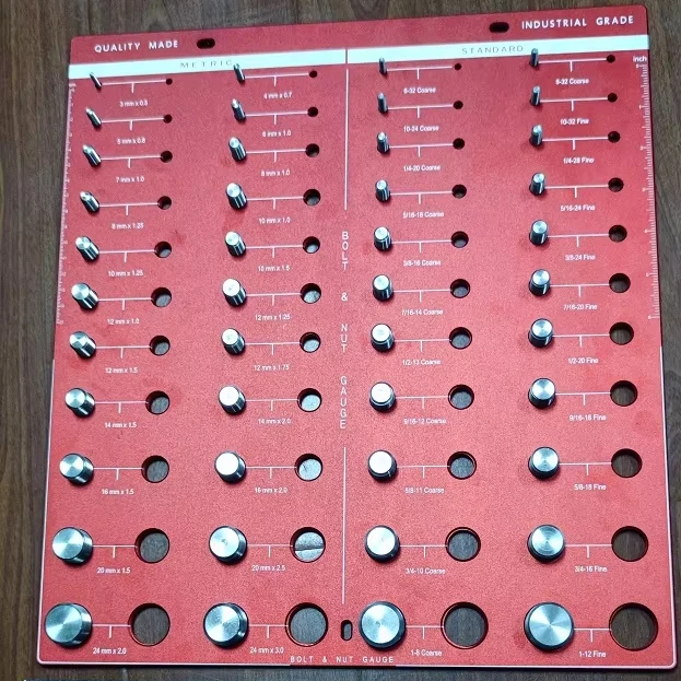 44 holes bolt and nut gauge  stainless steel screws gauge   Bolt &Nut gauge