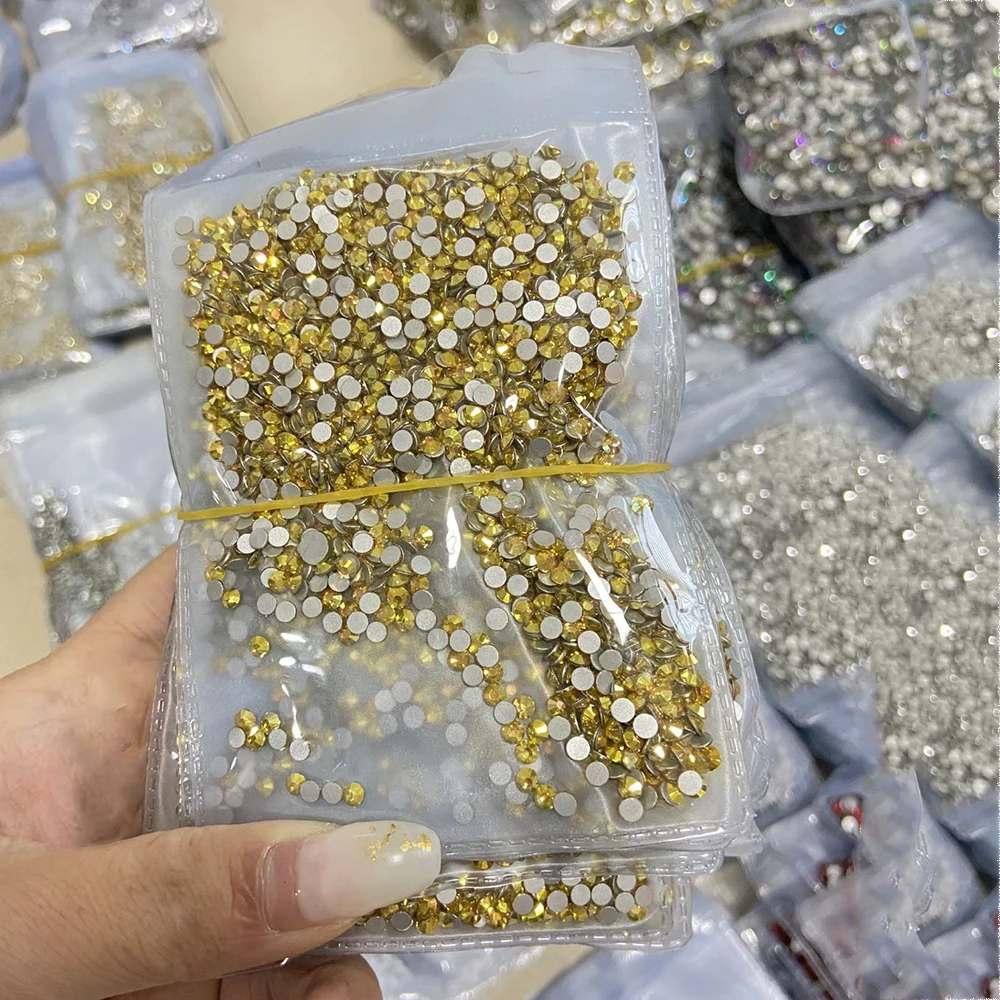 XULIN SS3-SS60 104 Color Flatback Crystal Stone Wholesale Loose Glass Rhinestone