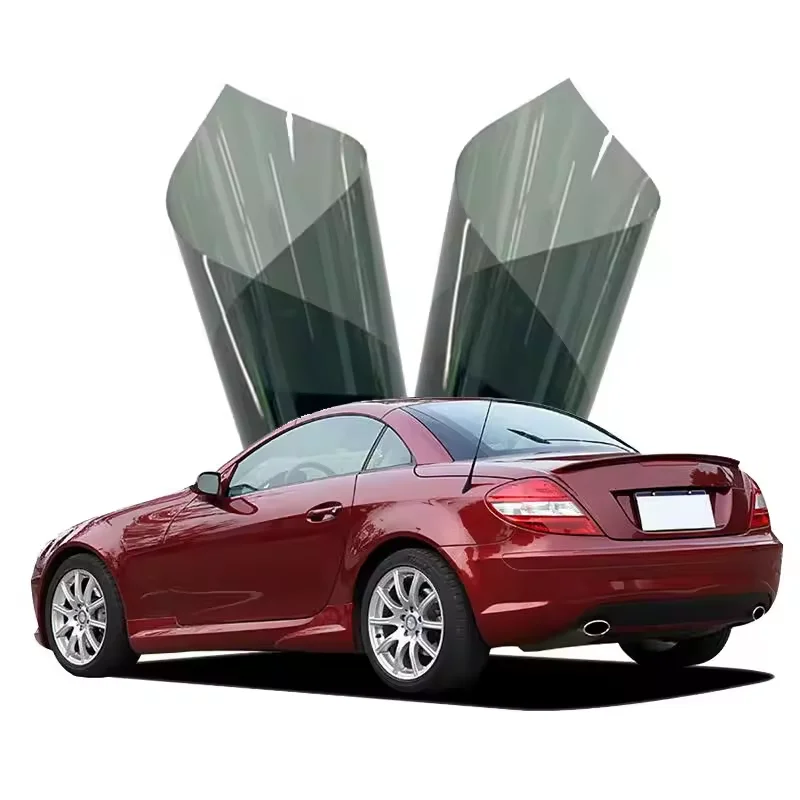Factory wholesale 1.52*30M high sun protection window film automotive solar window film VLT 5% black side windshield film