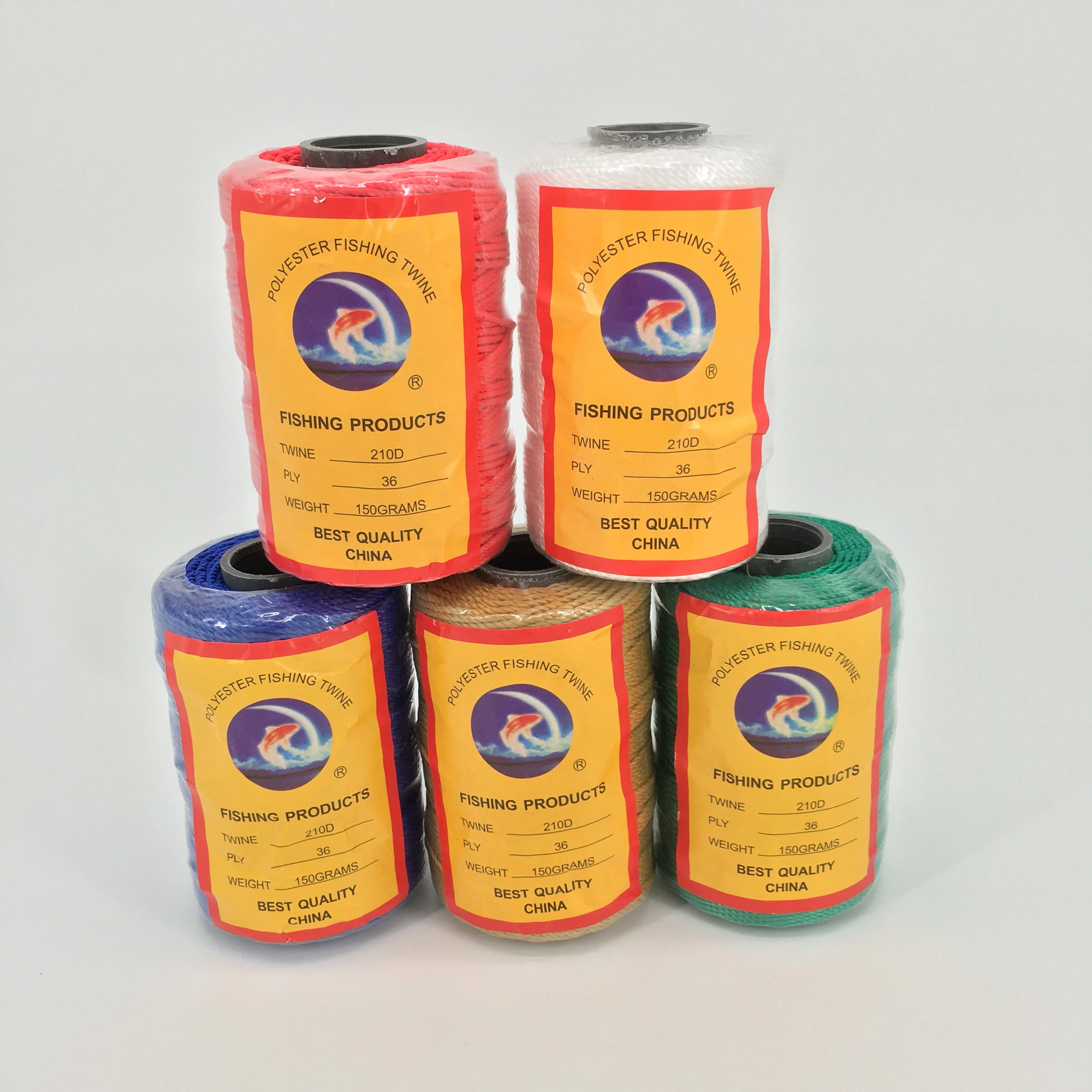 High quality nylon fishing twine 210d/18 nylon mason twine and 150g nylon twine