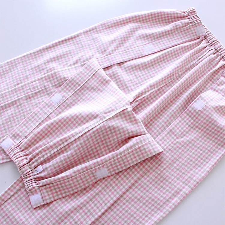 Paralysis Clothing Patient Care Pajamas Easy to Wear Off Clothes for Disability Elderly Surgery Patients Nursing Suit