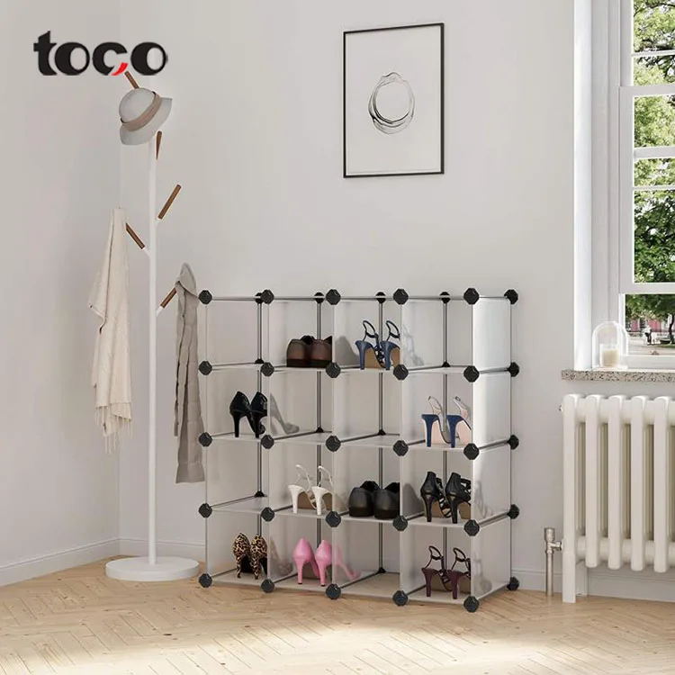 toco Big magic eco-friendly pp material white storage cabinets