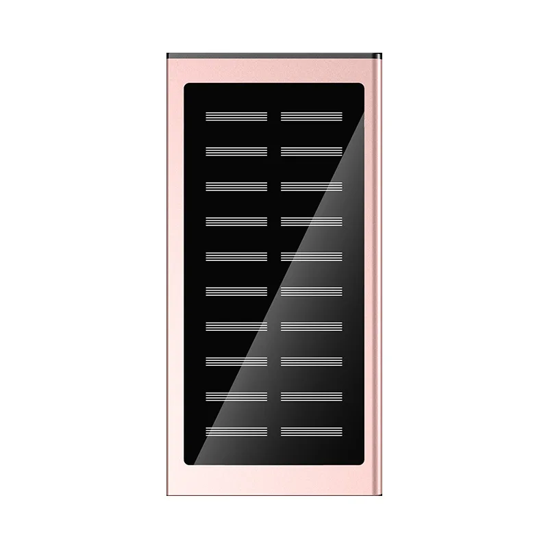 Hot Selling In Usa 20000mah Portable Waterproof Outdoor Camping Solar Panel Charger Solar Power Bank With Led Light