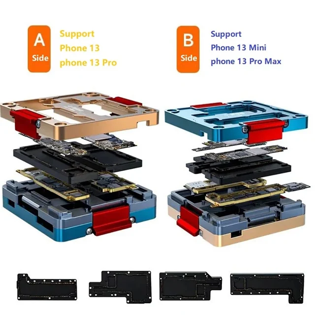FIX-13 4in1 тестер iSocket для iPhone 13 Pro Max Верхняя Нижняя плата тестирование функции среднего уровня