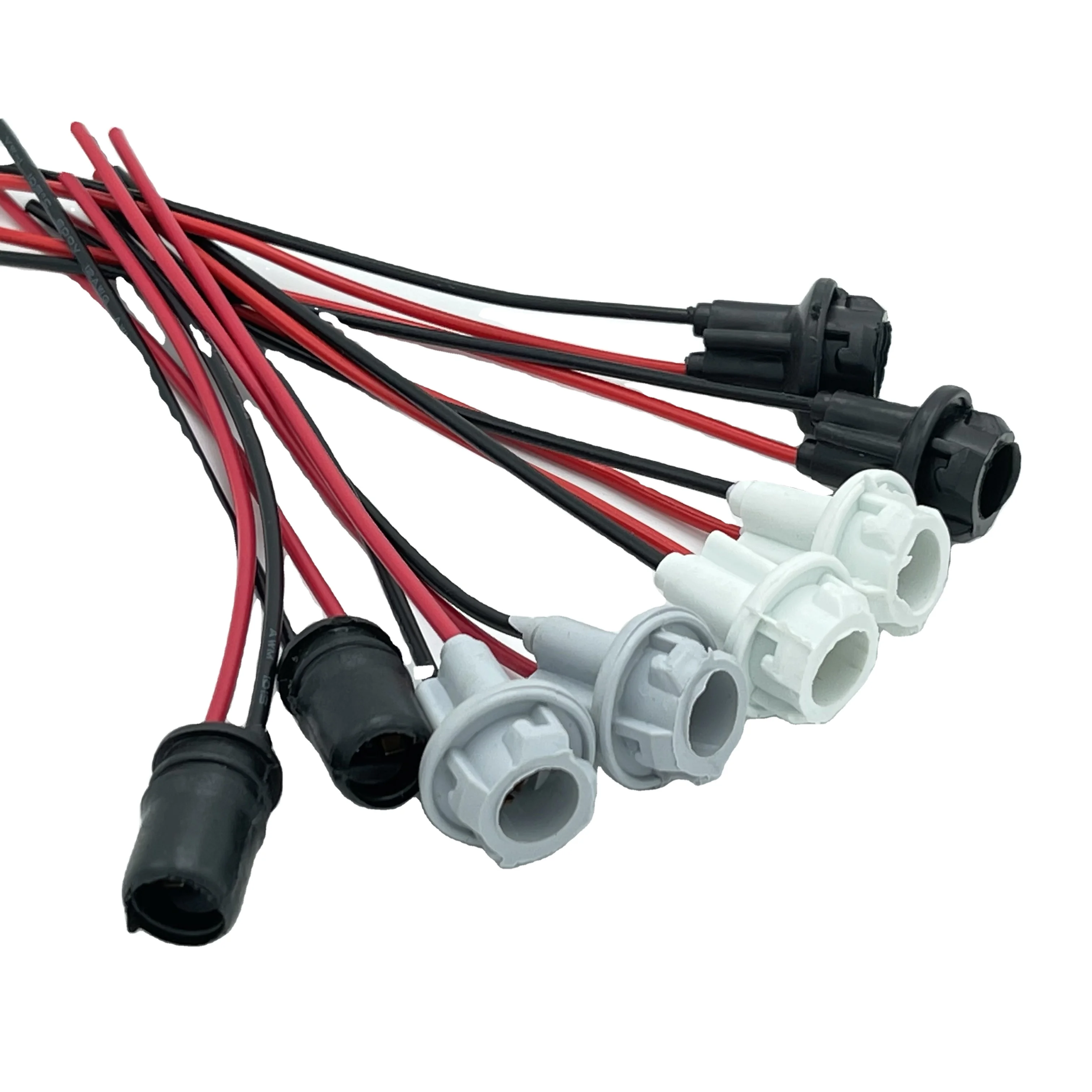 Motorcycle car T0 instrument lamp holder, 2 line lamp holder
