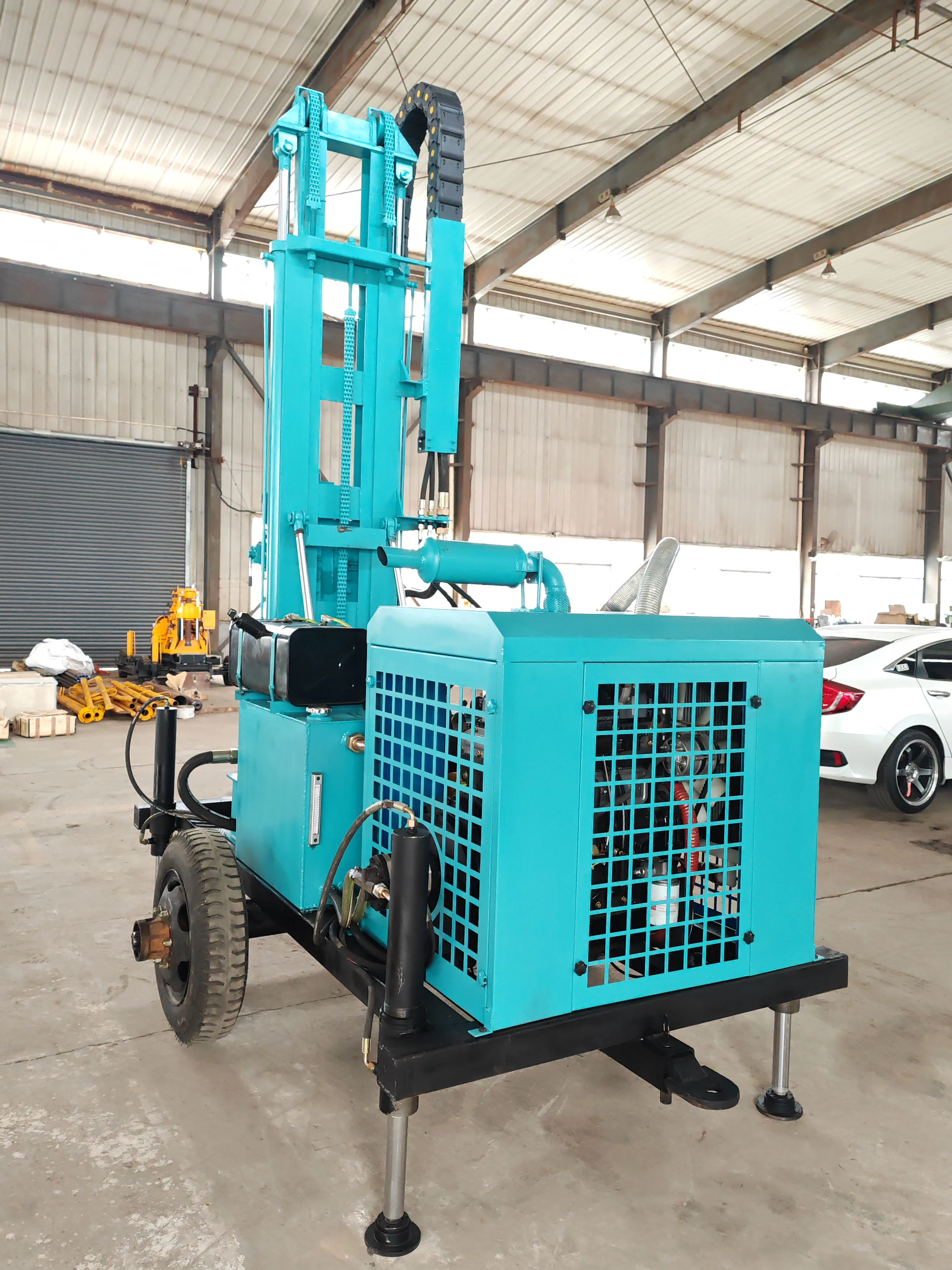 Most Popular 300m Depth Hydraulic Drilling Water Well Drilling Rigs Selling Highest in 2022
