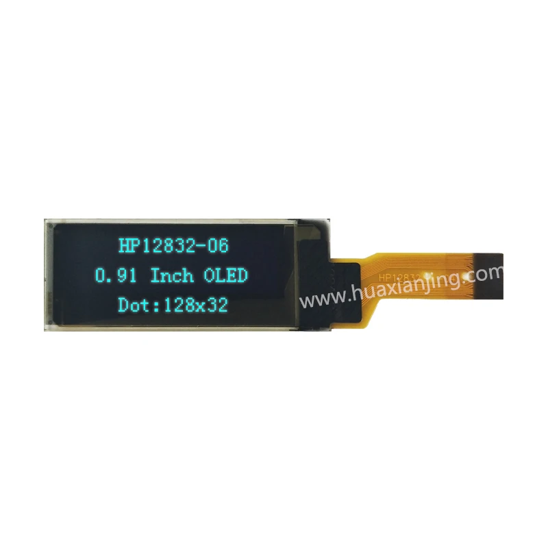 0 91 дюймов 128x64 маленький OLED-дисплей с сертификатом
