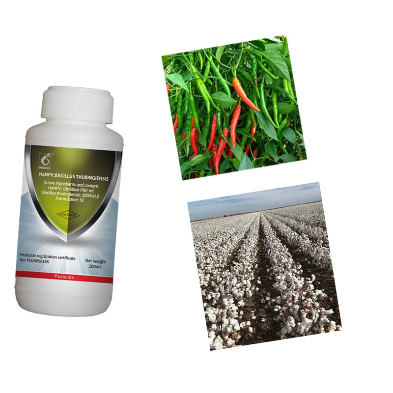 HaNPV + Bt Organic Insecticide Fast Kill Cotton Bollworm Chili Pest Helicoverpa Assulta Quick-acting