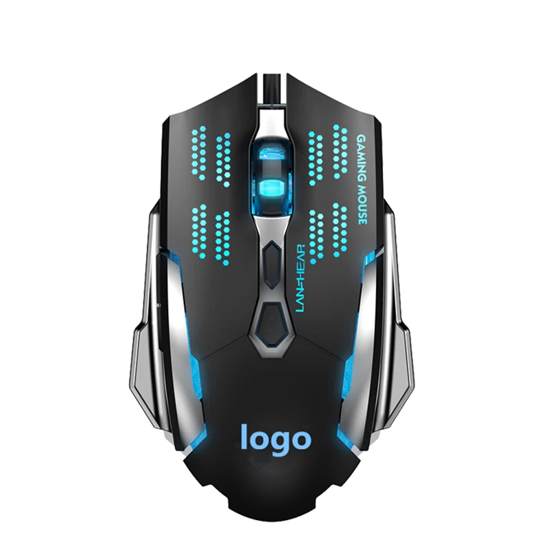 Original Mouse Factory 200 Different Types of Color LED Backlight Wired 6D Optical Computer Gaming Mouse for Professional Gamers